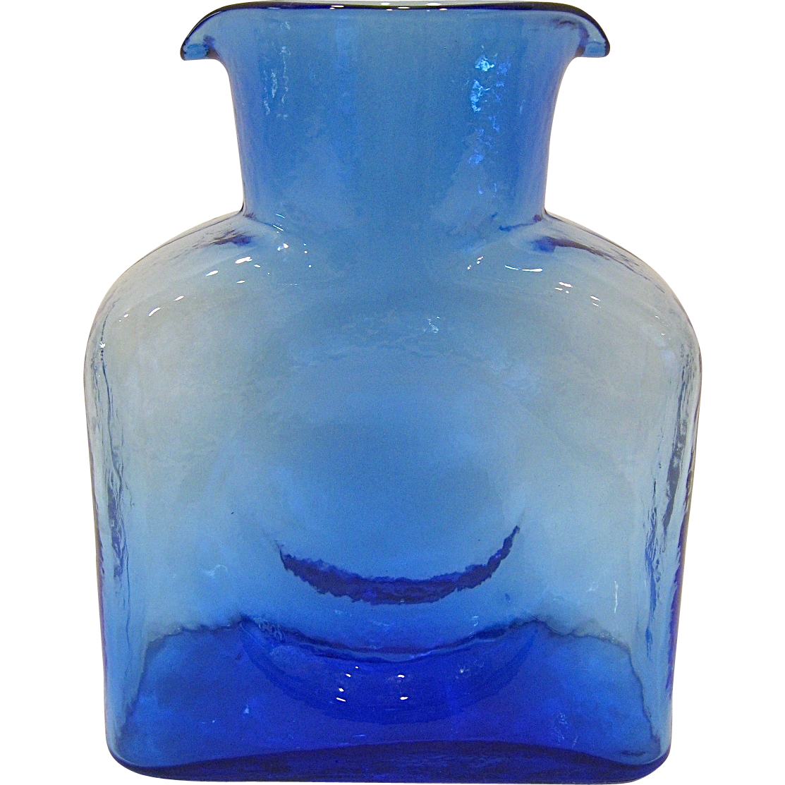 Blenko 384 Cobalt Glass